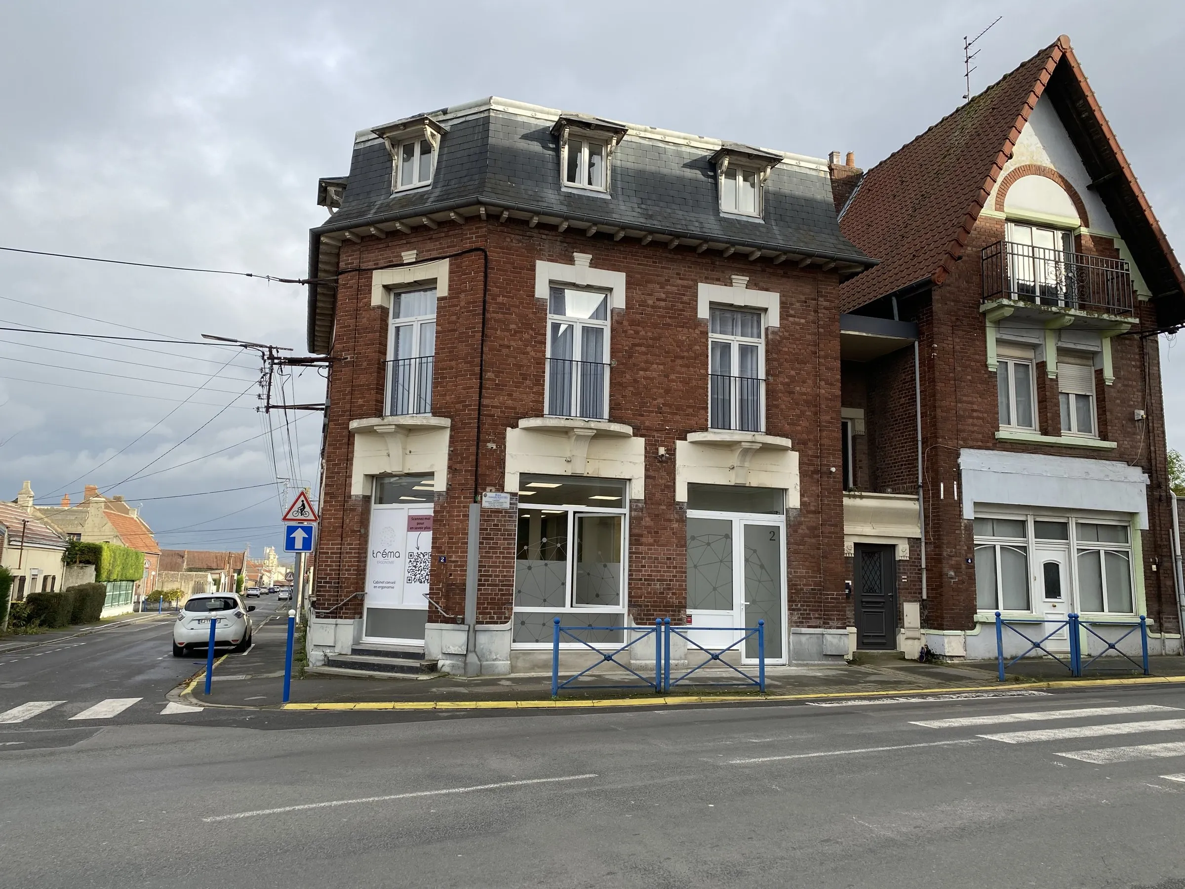 La maison de briques, rue Joseph Mattei
